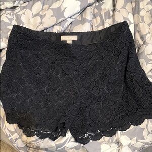 Banana Republic Midnight Lace Shorts